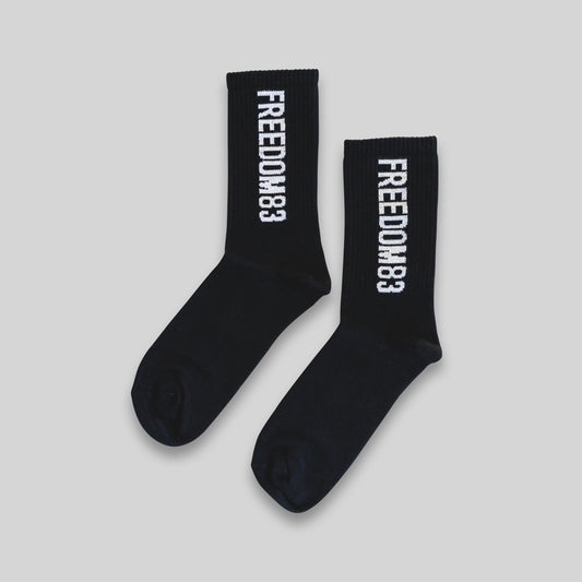 CREW SOCKS - BLACK