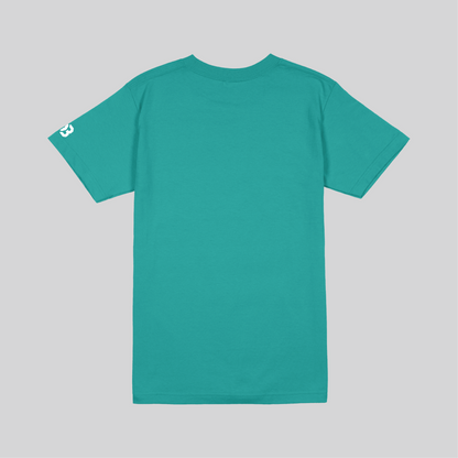 PEACE T-SHIRT - TEAL