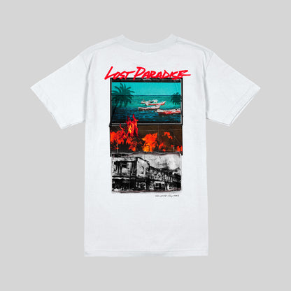 Lost Paradise T-shirt - White - Freedom 83